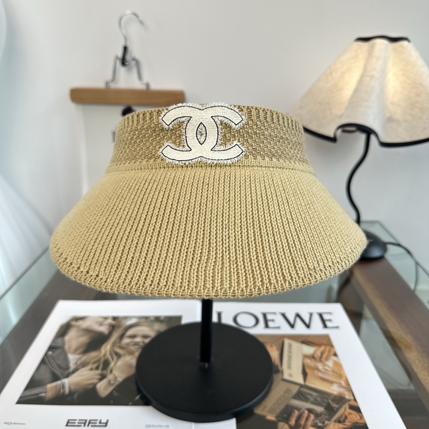 Chanel 香奈儿CHANEL防晒空顶帽子女夏季 大帽