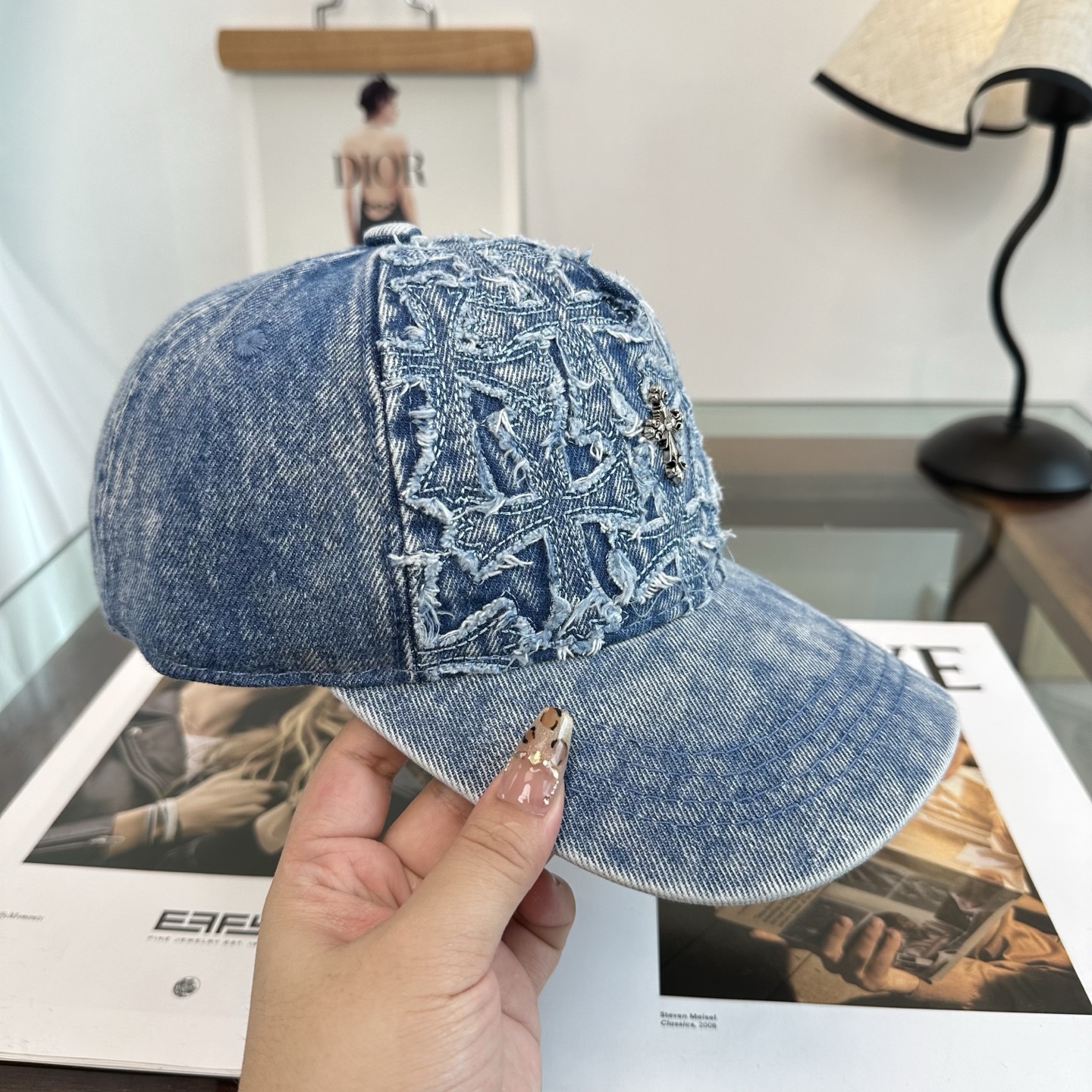 Chrome hearts 克罗心 新款十字架 高品质棒球帽，高端定制版！网红时尚博主同款！墙裂推荐！质