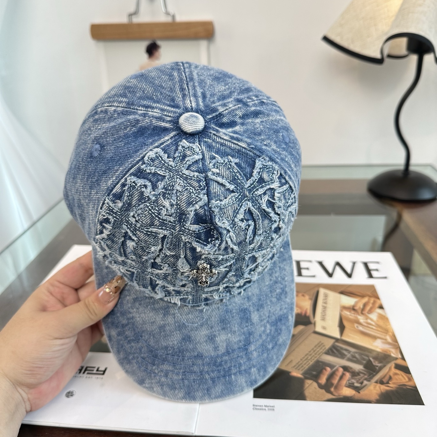 Chrome hearts 克罗心 新款十字架 高品质棒球帽，高端定制版！网红时尚博主同款！墙裂推荐！质