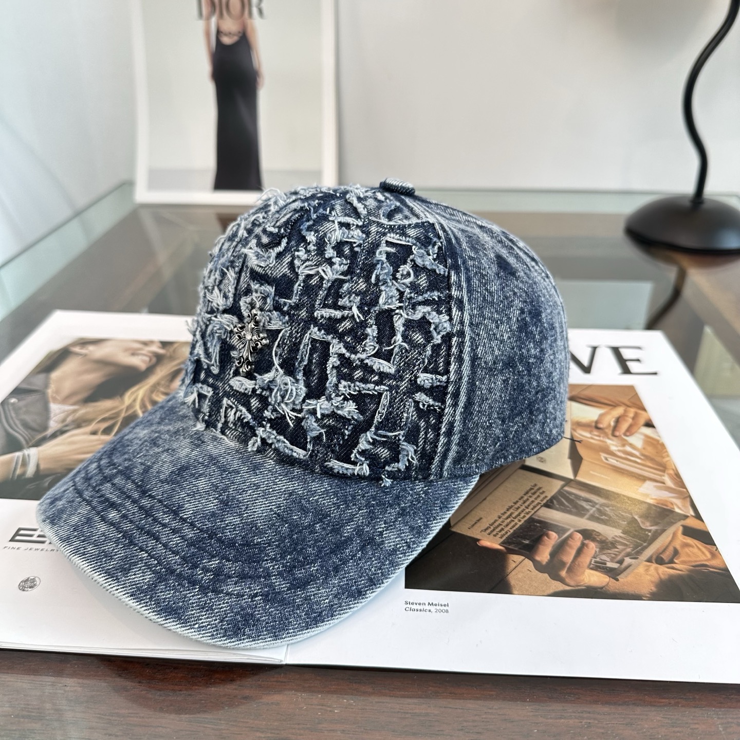 Chrome hearts 克罗心 新款十字架 高品质棒球帽，高端定制版！网红时尚博主同款！墙裂推荐！质