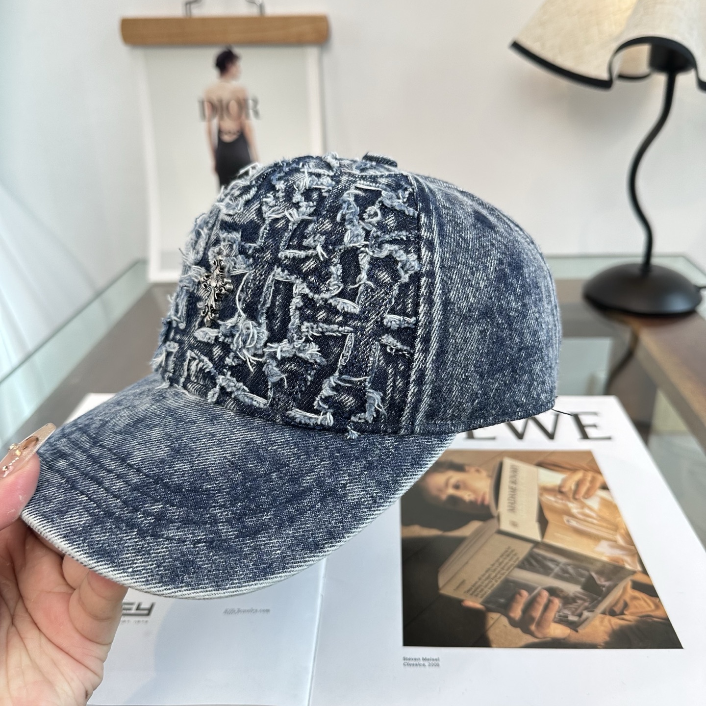 Chrome hearts 克罗心 新款十字架 高品质棒球帽，高端定制版！网红时尚博主同款！墙裂推荐！质
