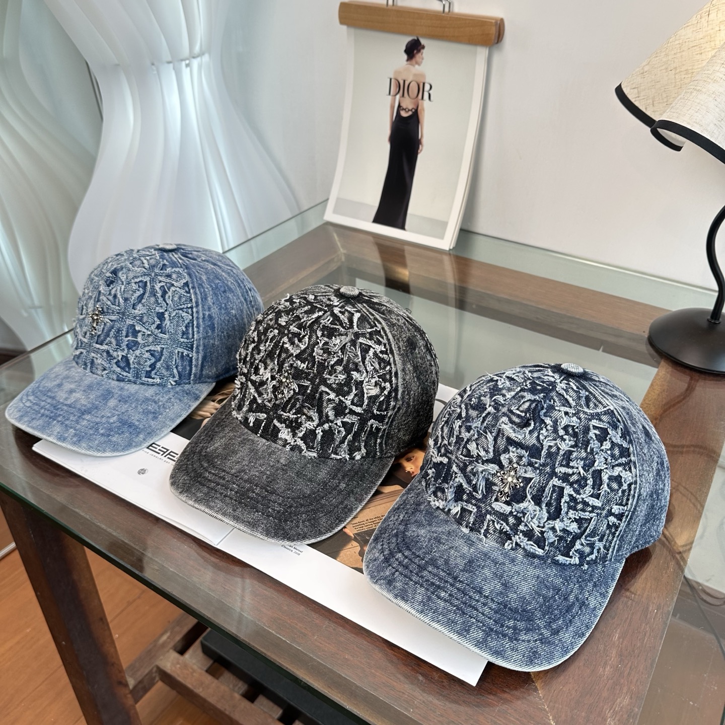Chrome hearts 克罗心 新款十字架 高品质棒球帽，高端定制版！网红时尚博主同款！墙裂推荐！质