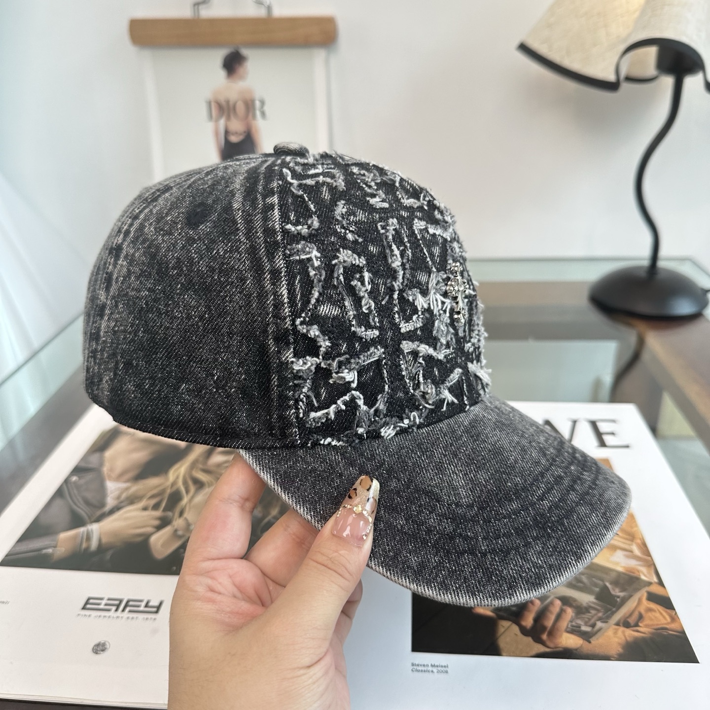 Chrome hearts 克罗心 新款十字架 高品质棒球帽，高端定制版！网红时尚博主同款！墙裂推荐！质