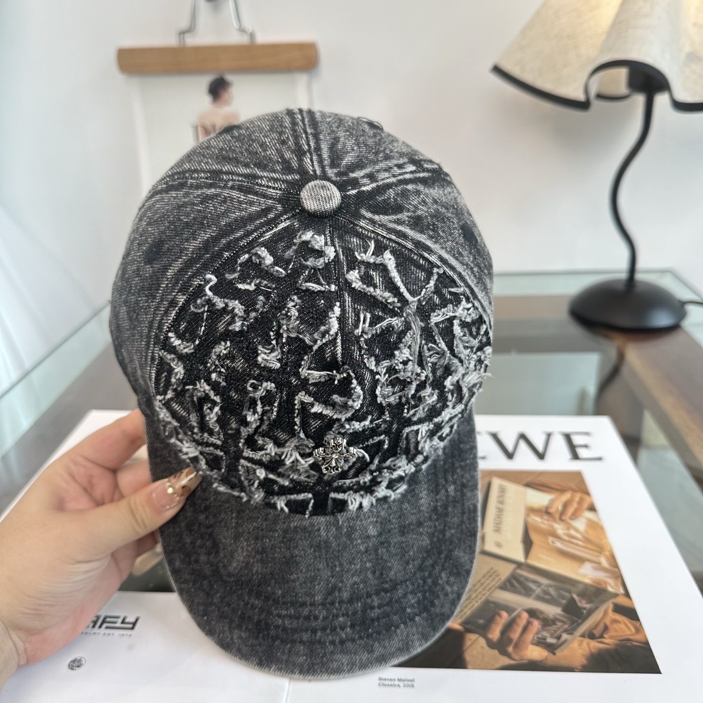 Chrome hearts 克罗心 新款十字架 高品质棒球帽，高端定制版！网红时尚博主同款！墙裂推荐！质