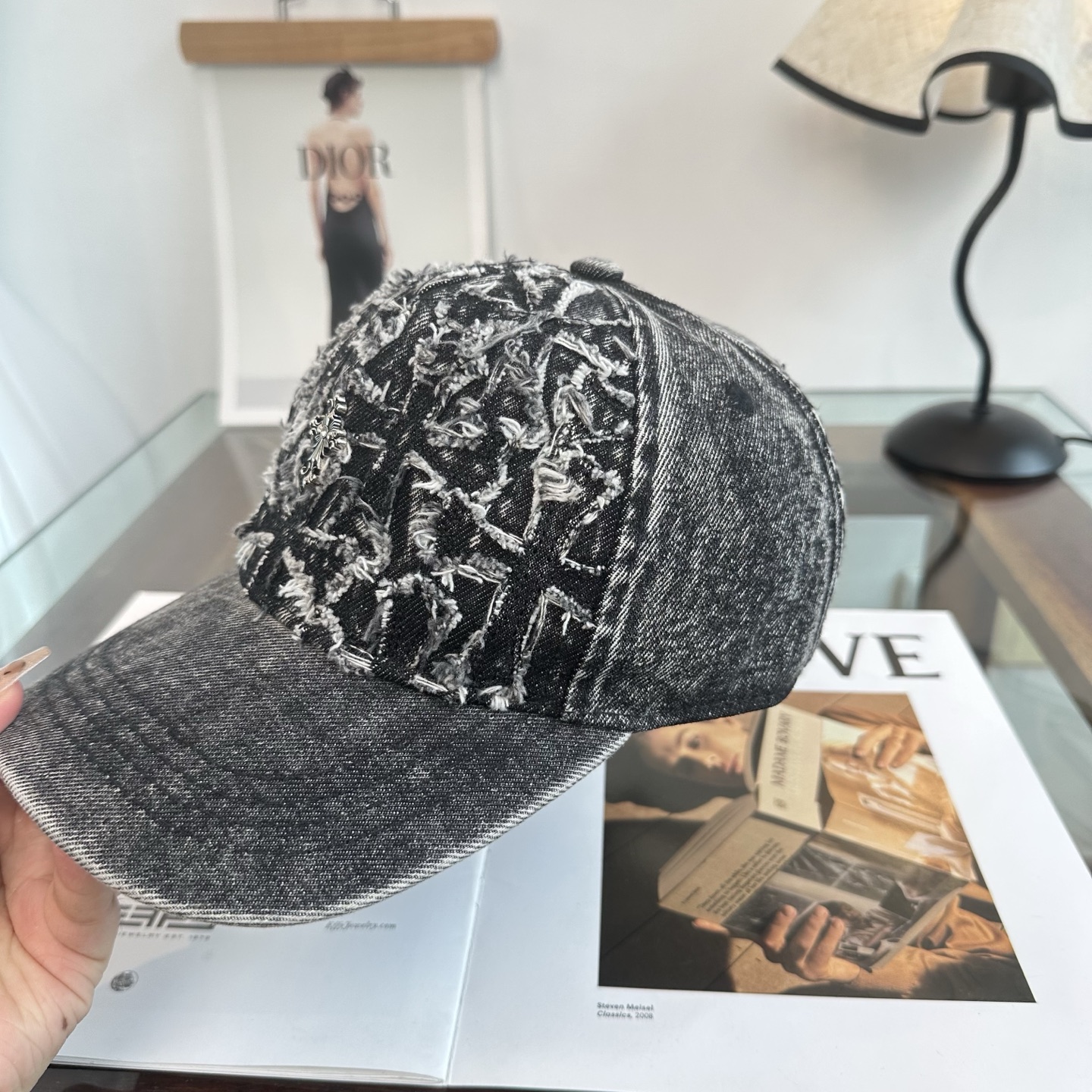 Chrome hearts 克罗心 新款十字架 高品质棒球帽，高端定制版！网红时尚博主同款！墙裂推荐！质