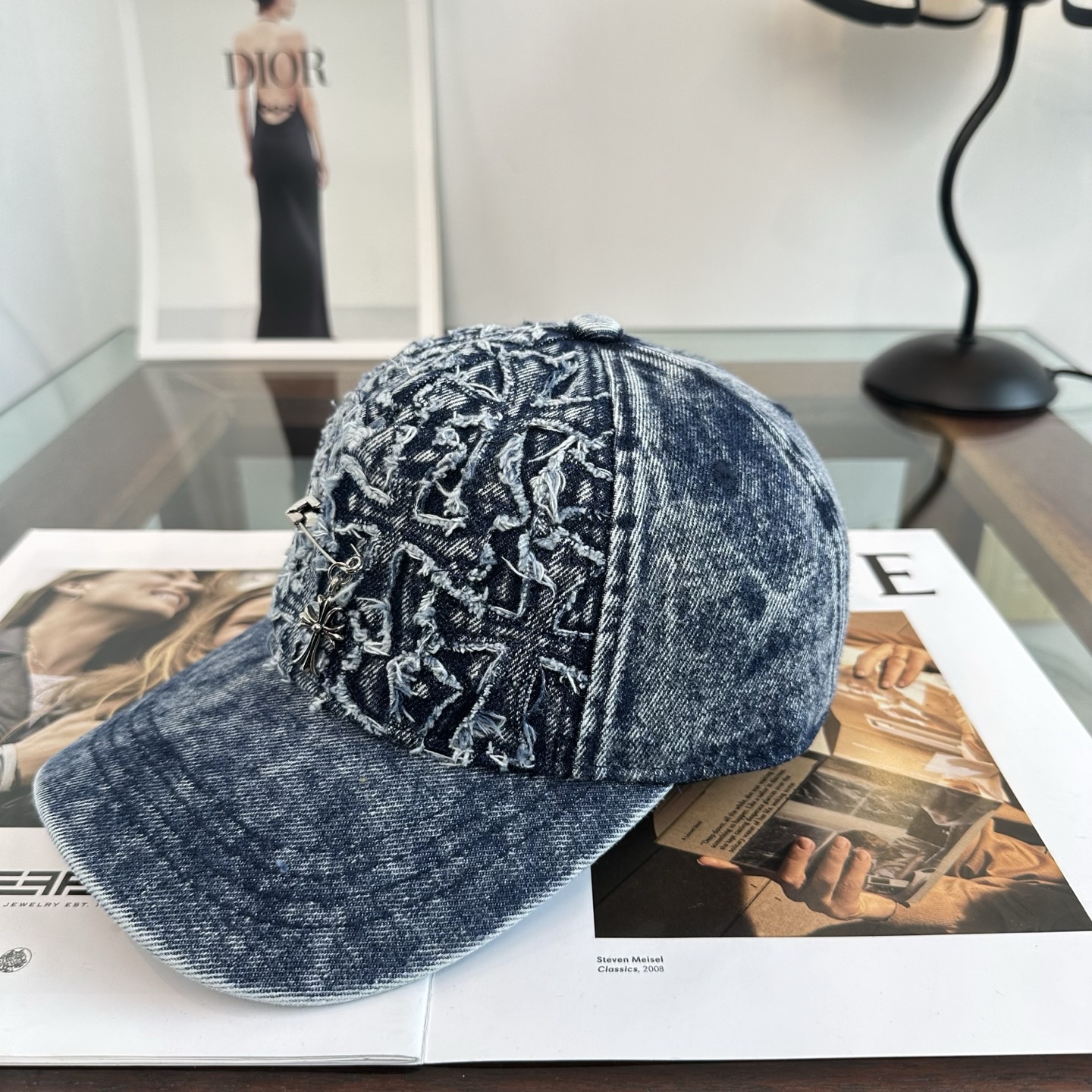Chrome hearts 克罗心 新款十字架 高品质棒球帽，高端定制版！网红时尚博主同款！墙裂推荐！质