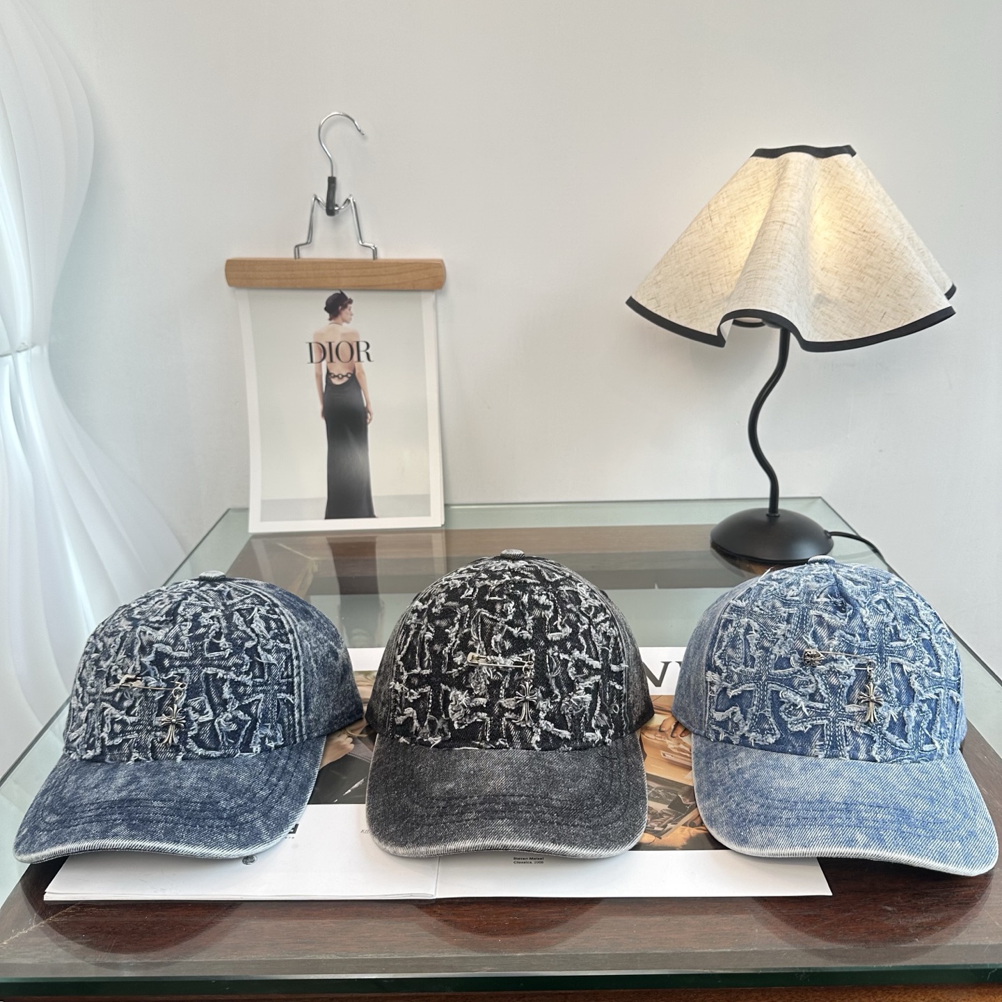 Chrome hearts 克罗心 新款十字架 高品质棒球帽，高端定制版！网红时尚博主同款！墙裂推荐！质
