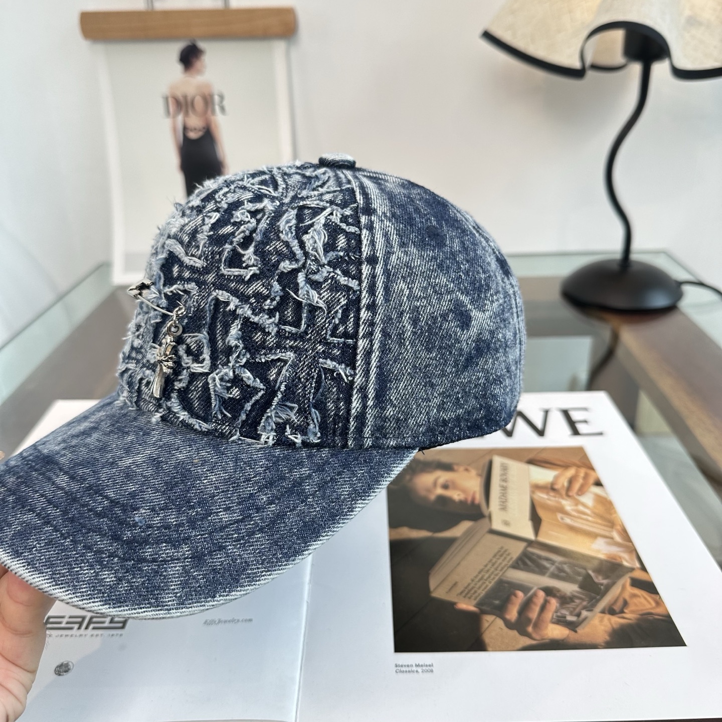 Chrome hearts 克罗心 新款十字架 高品质棒球帽，高端定制版！网红时尚博主同款！墙裂推荐！质