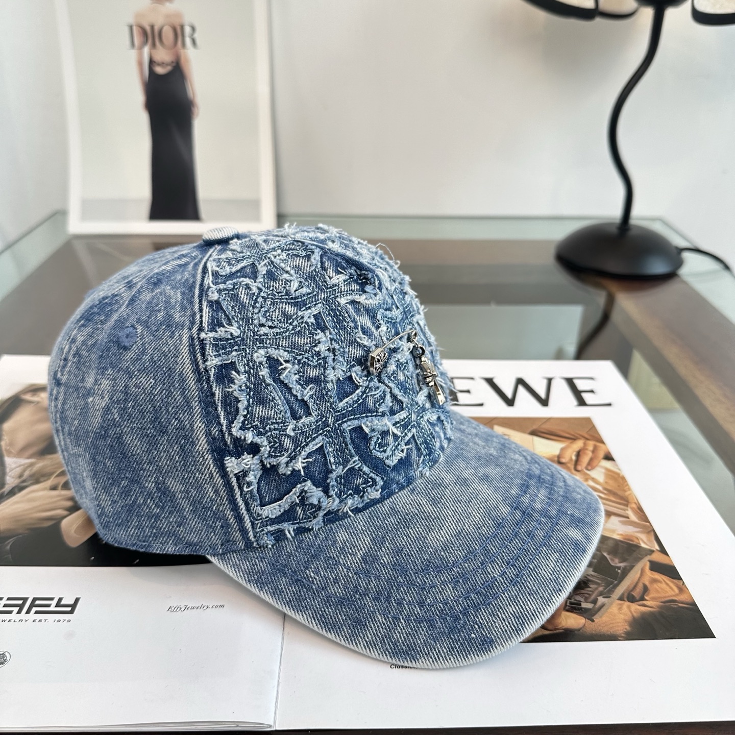 Chrome hearts 克罗心 新款十字架 高品质棒球帽，高端定制版！网红时尚博主同款！墙裂推荐！质