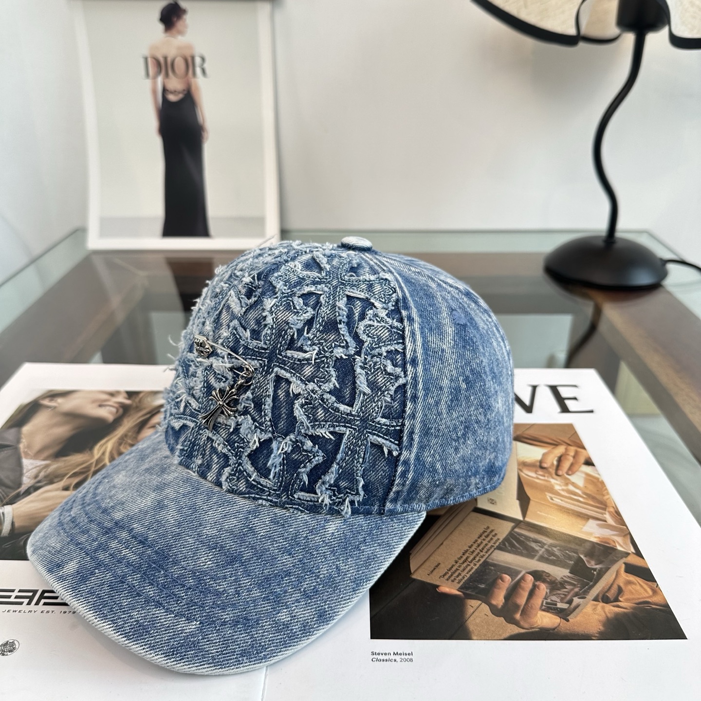 Chrome hearts 克罗心 新款十字架 高品质棒球帽，高端定制版！网红时尚博主同款！墙裂推荐！质