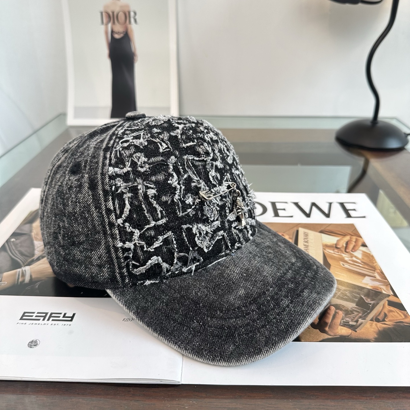 Chrome hearts 克罗心 新款十字架 高品质棒球帽，高端定制版！网红时尚博主同款！墙裂推荐！质