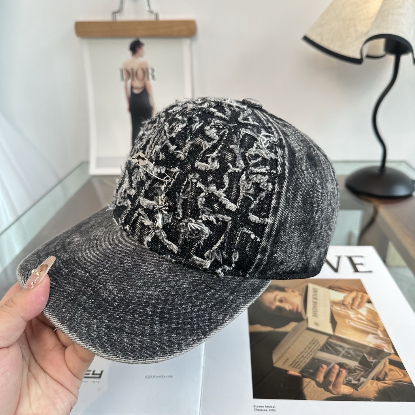 Chrome hearts 克罗心 新款十字架 高品质棒球帽，高端定制版！网红时尚博主同款！墙裂推荐！质