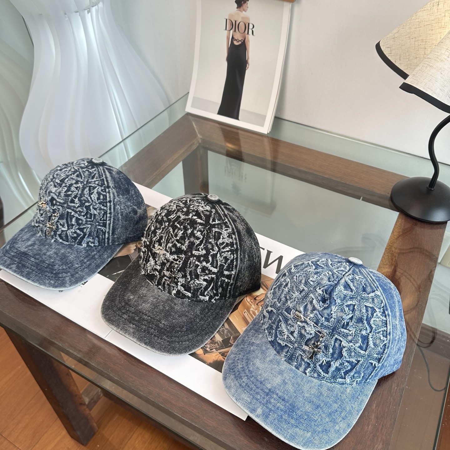 Chrome hearts 克罗心 新款十字架 高品质棒球帽，高端定制版！网红时尚博主同款！墙裂推荐！质