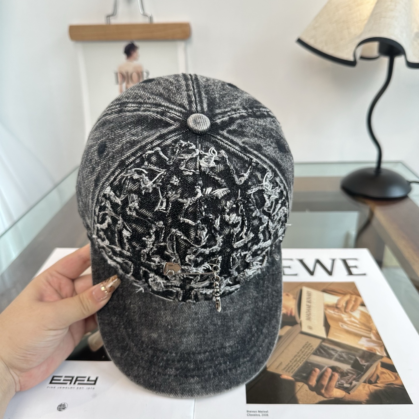 Chrome hearts 克罗心 新款十字架 高品质棒球帽，高端定制版！网红时尚博主同款！墙裂推荐！质