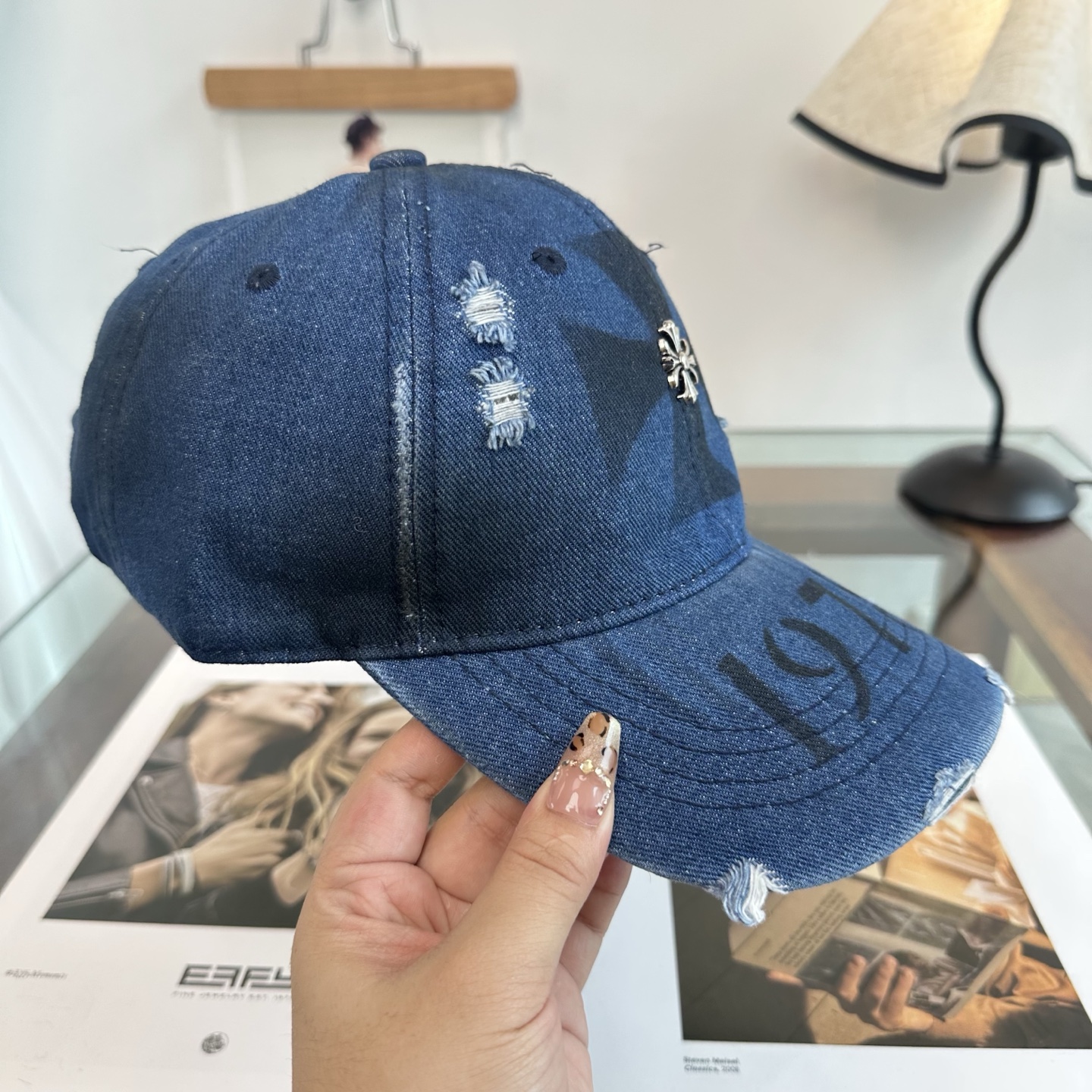 Chrome hearts 克罗心 新款十字架 高品质棒球帽，高端定制版！网红时尚博主同款！墙裂推荐！质