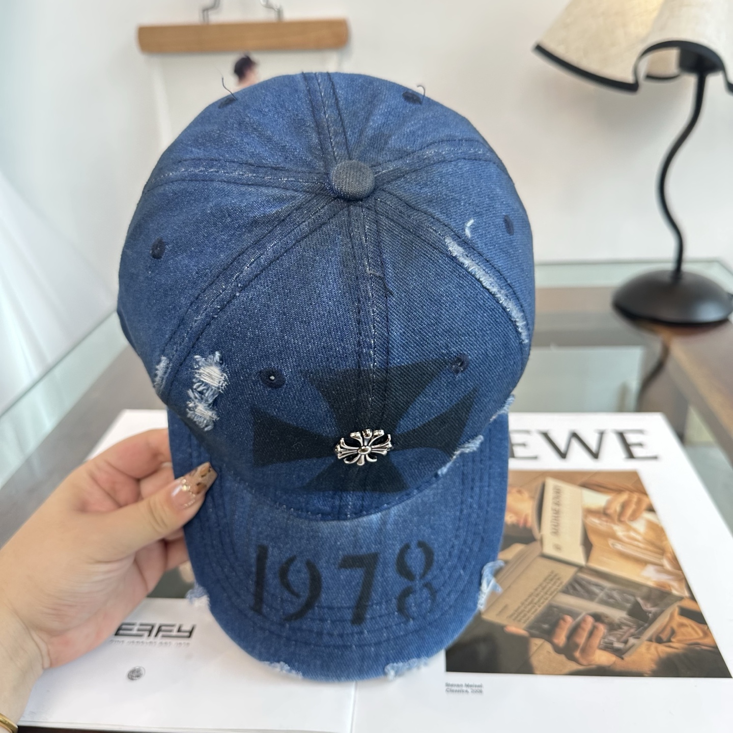 Chrome hearts 克罗心 新款十字架 高品质棒球帽，高端定制版！网红时尚博主同款！墙裂推荐！质