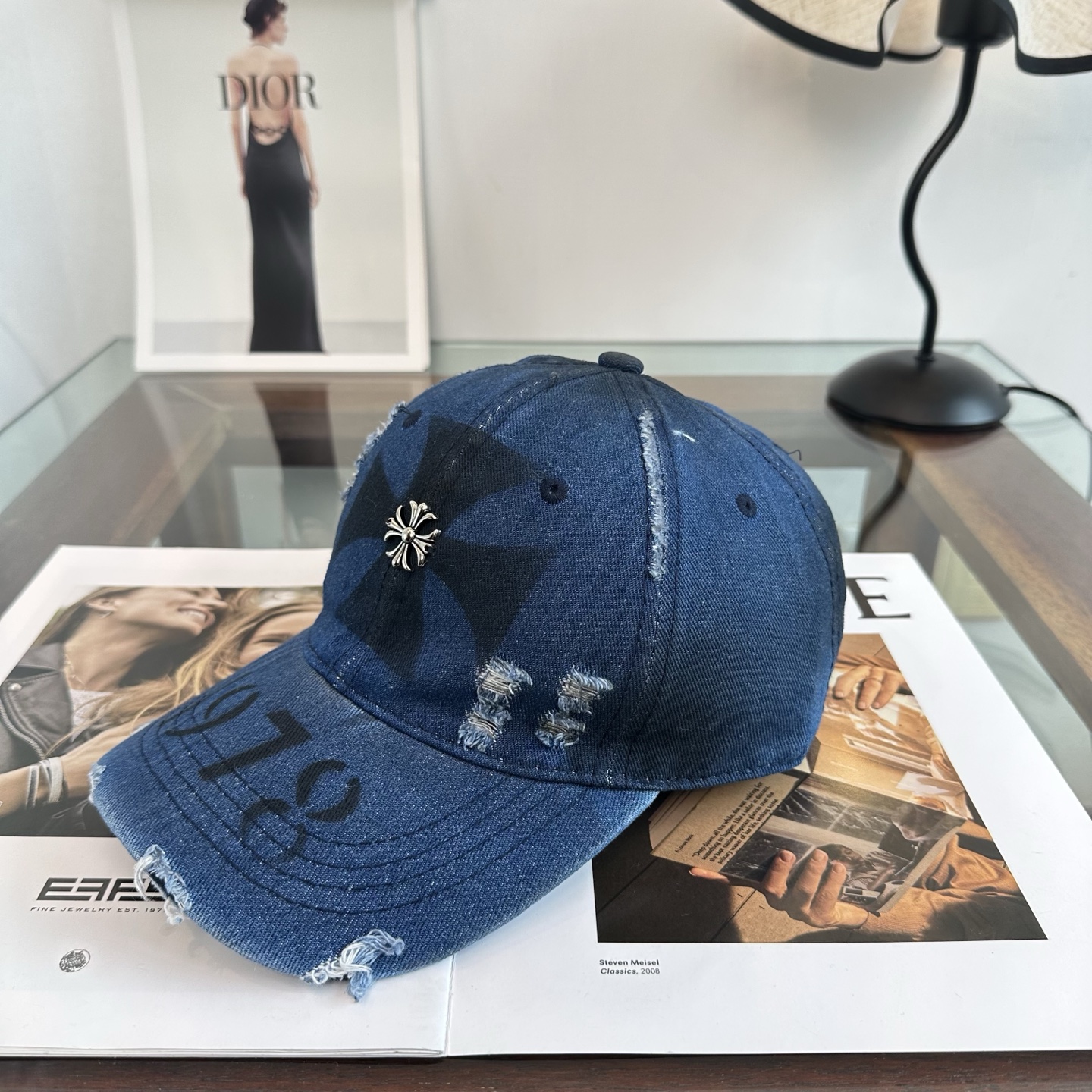 Chrome hearts 克罗心 新款十字架 高品质棒球帽，高端定制版！网红时尚博主同款！墙裂推荐！质