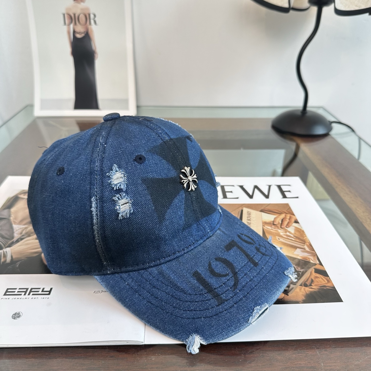 Chrome hearts 克罗心 新款十字架 高品质棒球帽，高端定制版！网红时尚博主同款！墙裂推荐！质