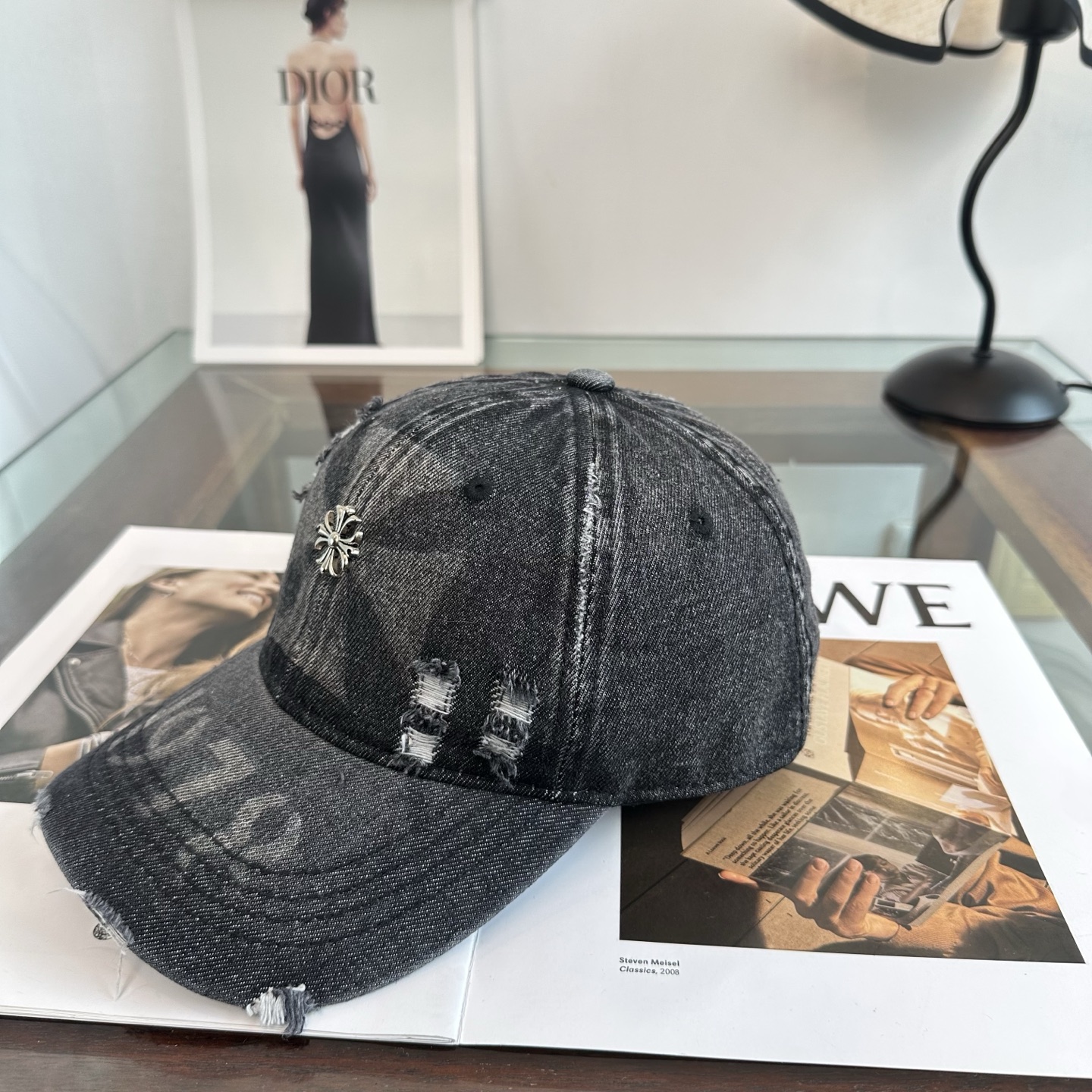 Chrome hearts 克罗心 新款十字架 高品质棒球帽，高端定制版！网红时尚博主同款！墙裂推荐！质