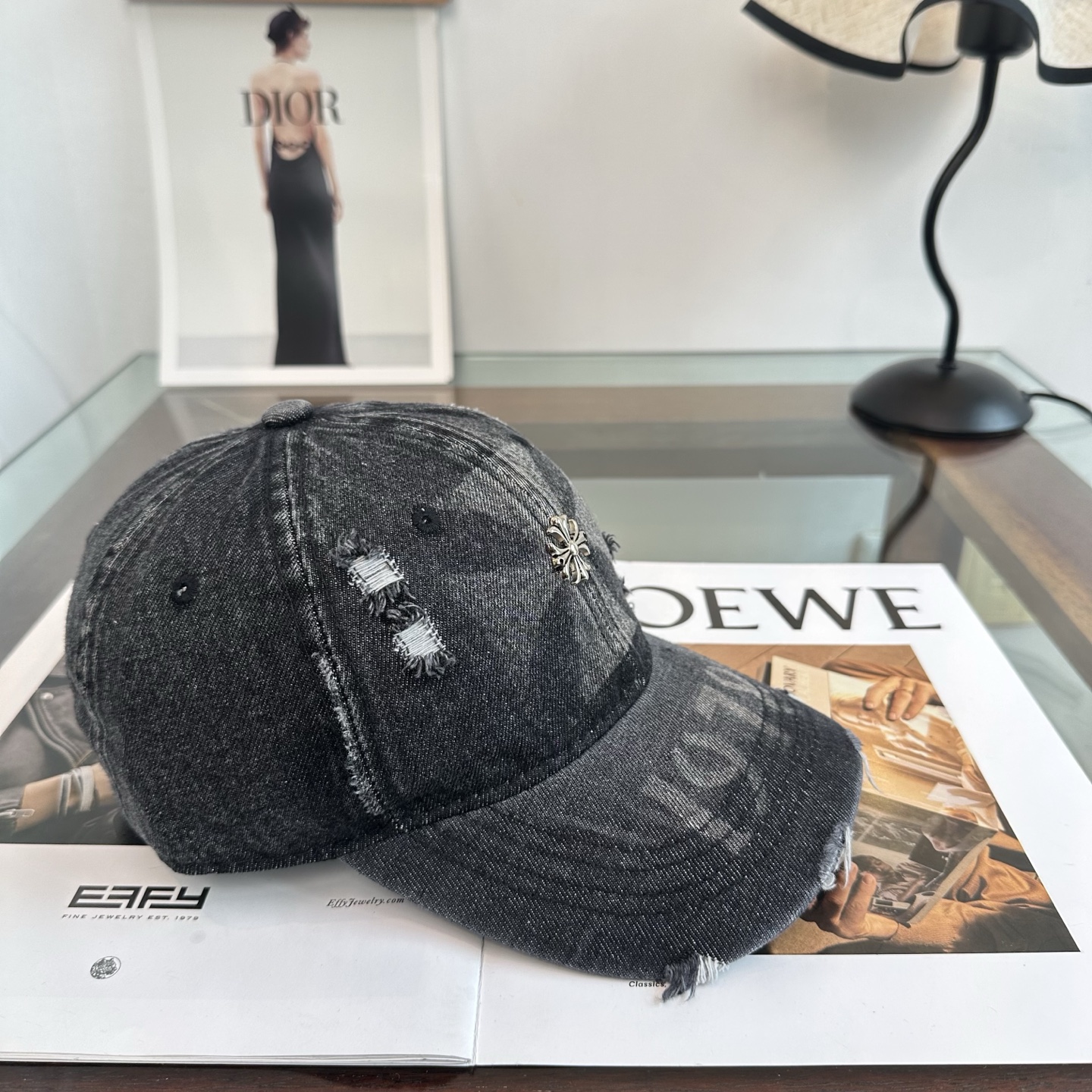 Chrome hearts 克罗心 新款十字架 高品质棒球帽，高端定制版！网红时尚博主同款！墙裂推荐！质