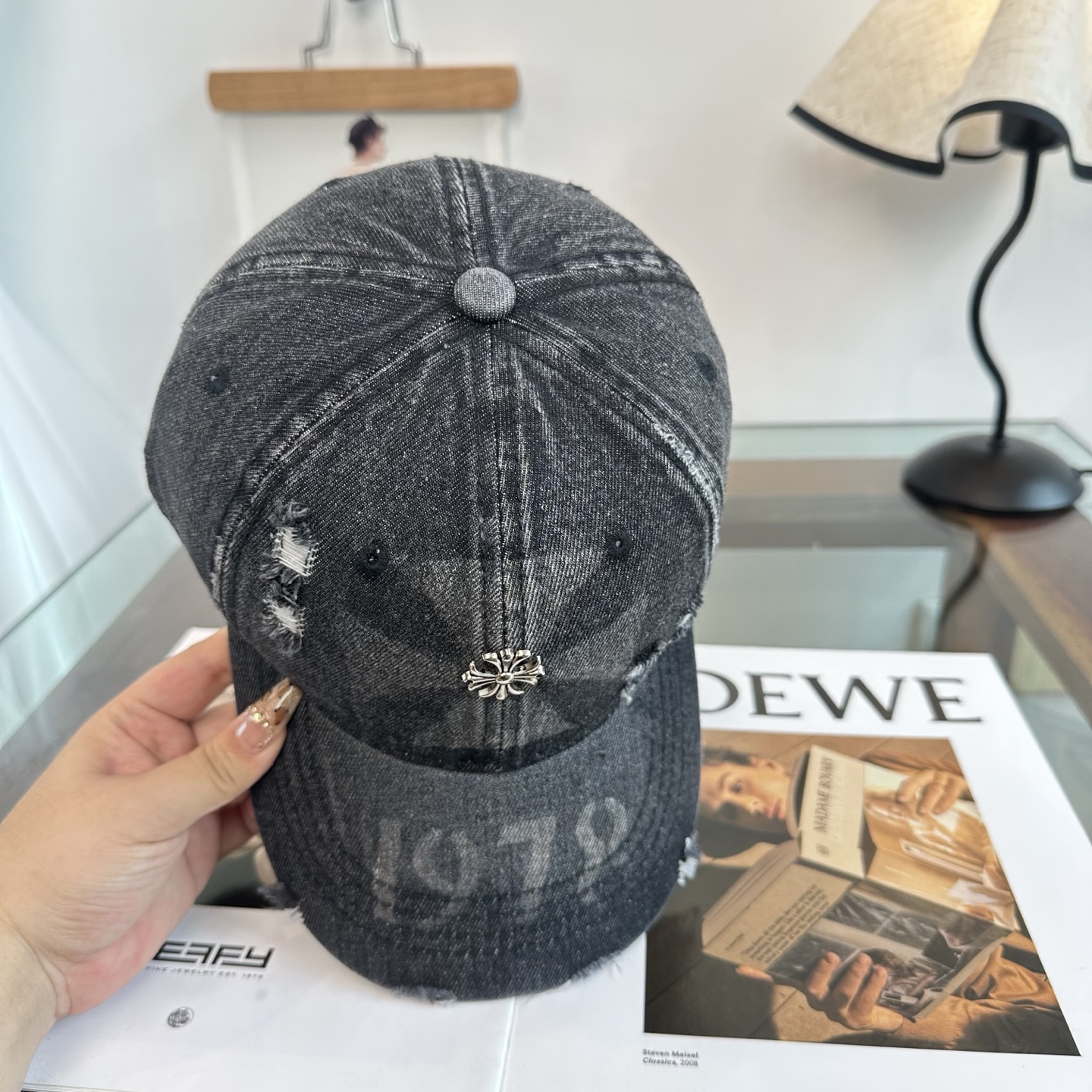 Chrome hearts 克罗心 新款十字架 高品质棒球帽，高端定制版！网红时尚博主同款！墙裂推荐！质