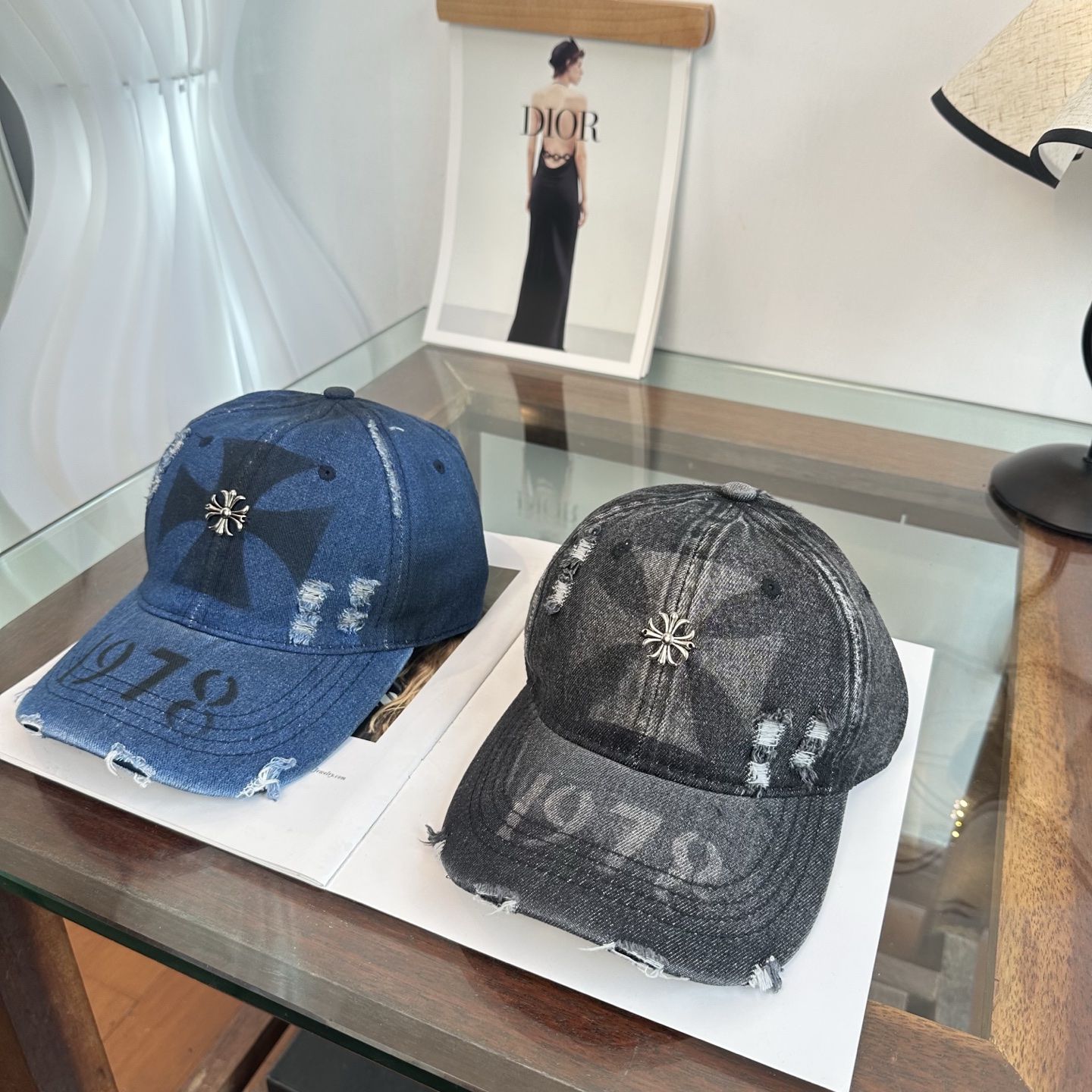 Chrome hearts 克罗心 新款十字架 高品质棒球帽，高端定制版！网红时尚博主同款！墙裂推荐！质