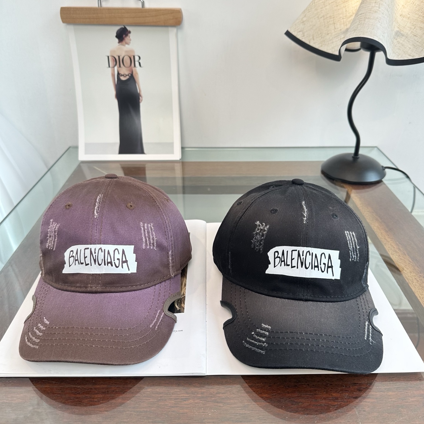 Balenciaga 新品Balenciaga 巴黎世家字母新款棒球帽