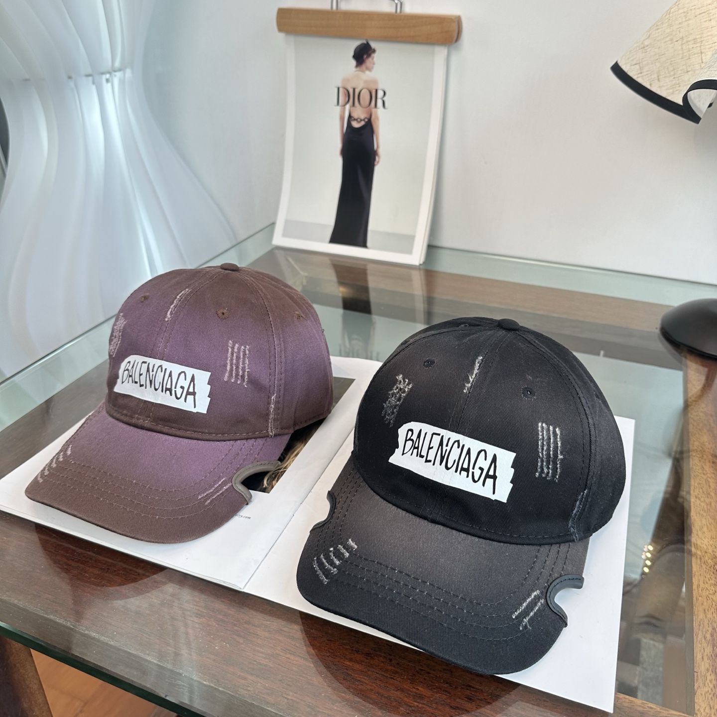 Balenciaga 新品Balenciaga 巴黎世家字母新款棒球帽