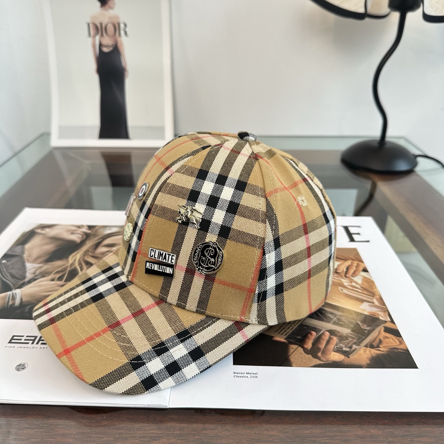 巴宝莉BURBERRY官网同步上线 韩版新款英伦风定制款1:1原单品质 男女通用棒球帽 美邦工艺 高版品