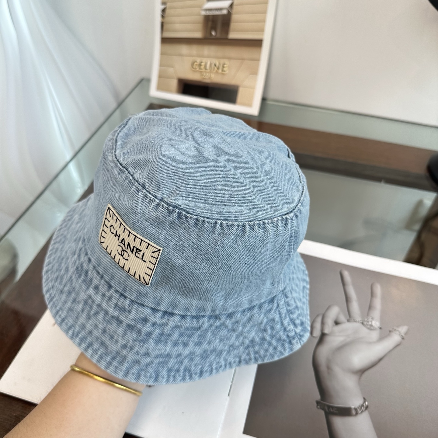 CHANEL香奈儿 2026新款可遮阳帽女透气渔夫帽度假旅游拍照时尚搭子