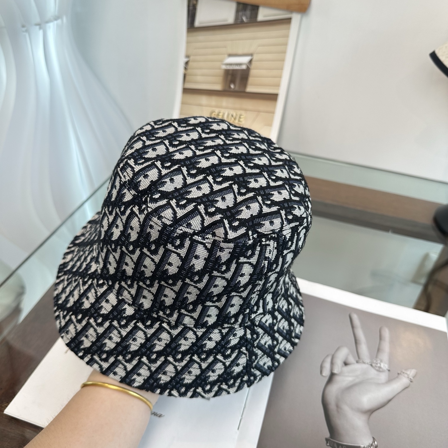 Dior DIOR 迪奥 2026新款可遮阳帽女透气渔夫帽