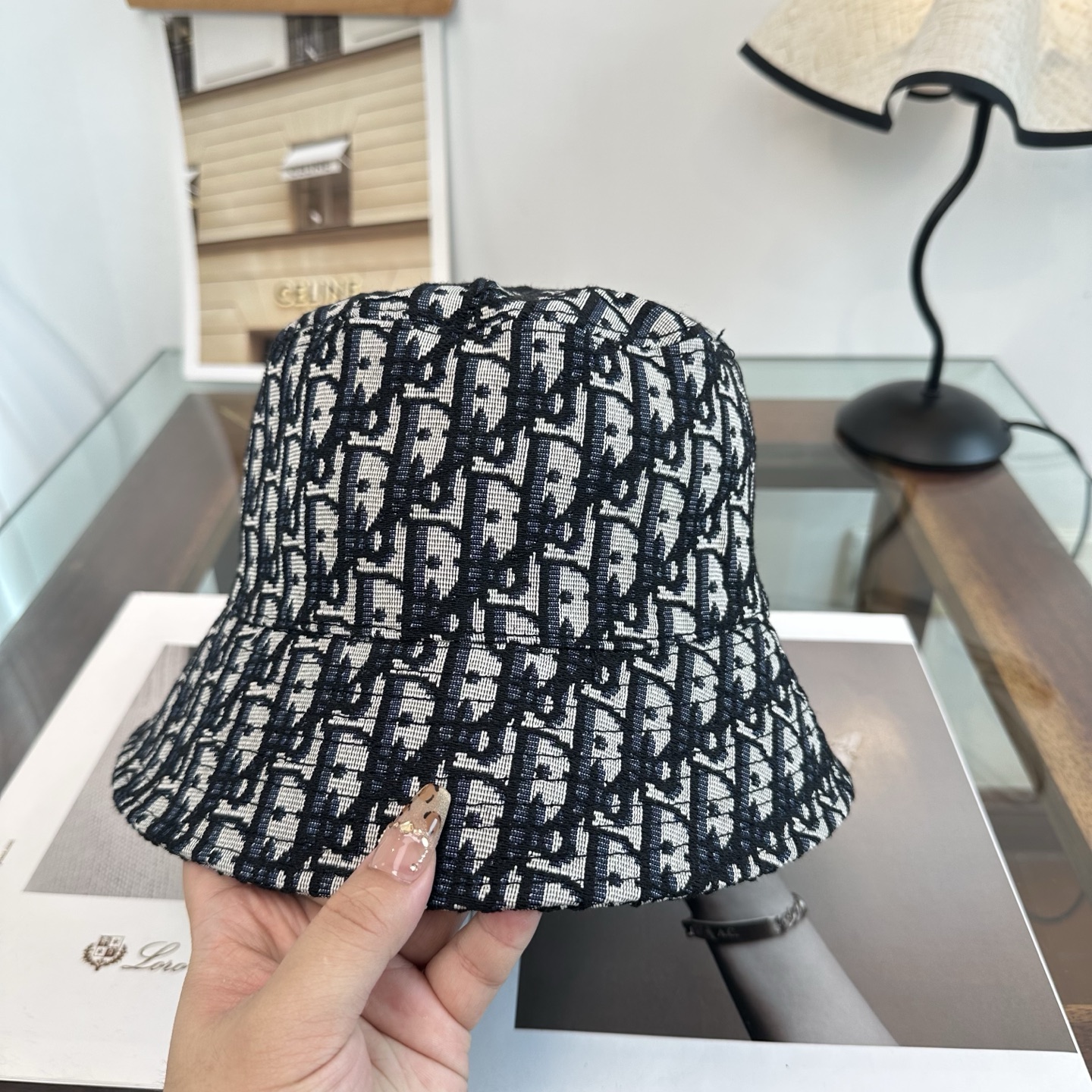 Dior DIOR 迪奥 2026新款可遮阳帽女透气渔夫帽