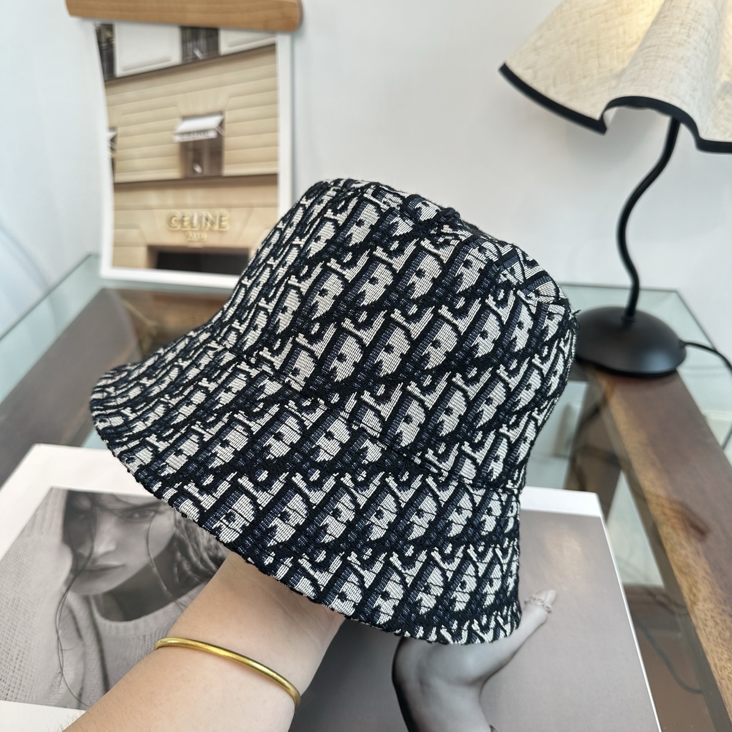 Dior DIOR 迪奥 2026新款可遮阳帽女透气渔夫帽