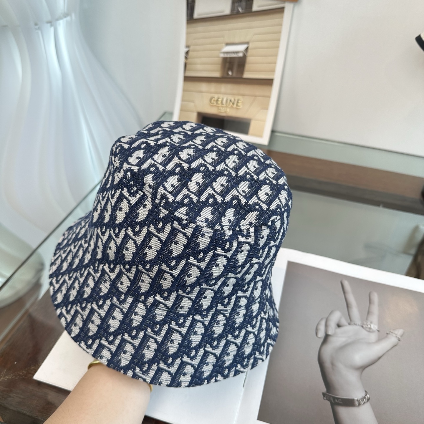 Dior DIOR 迪奥 2026新款可遮阳帽女透气渔夫帽
