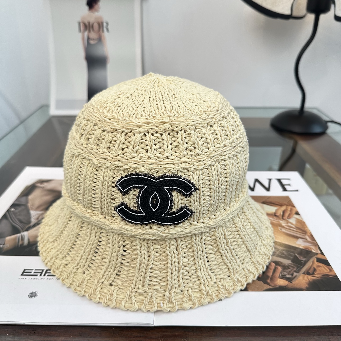 Chanel CHANEL香奈儿 渔夫帽 让兼顾 和遮阳的简约桶帽