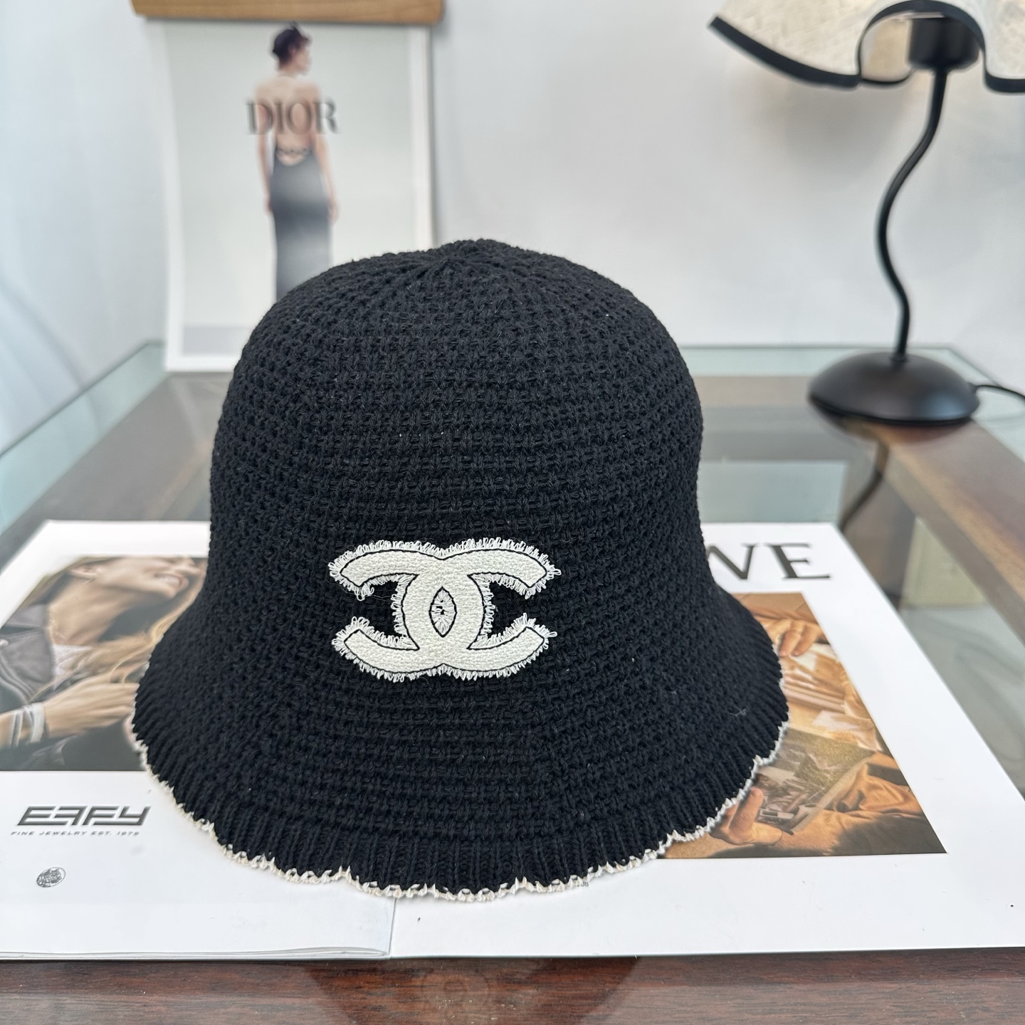 Chanel CHANEL香奈儿 渔夫帽 让兼顾 和遮阳的简约桶帽