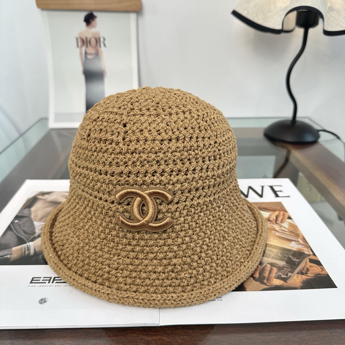 Chanel CHANEL香奈儿 渔夫帽 让兼顾 和遮阳的简约桶帽