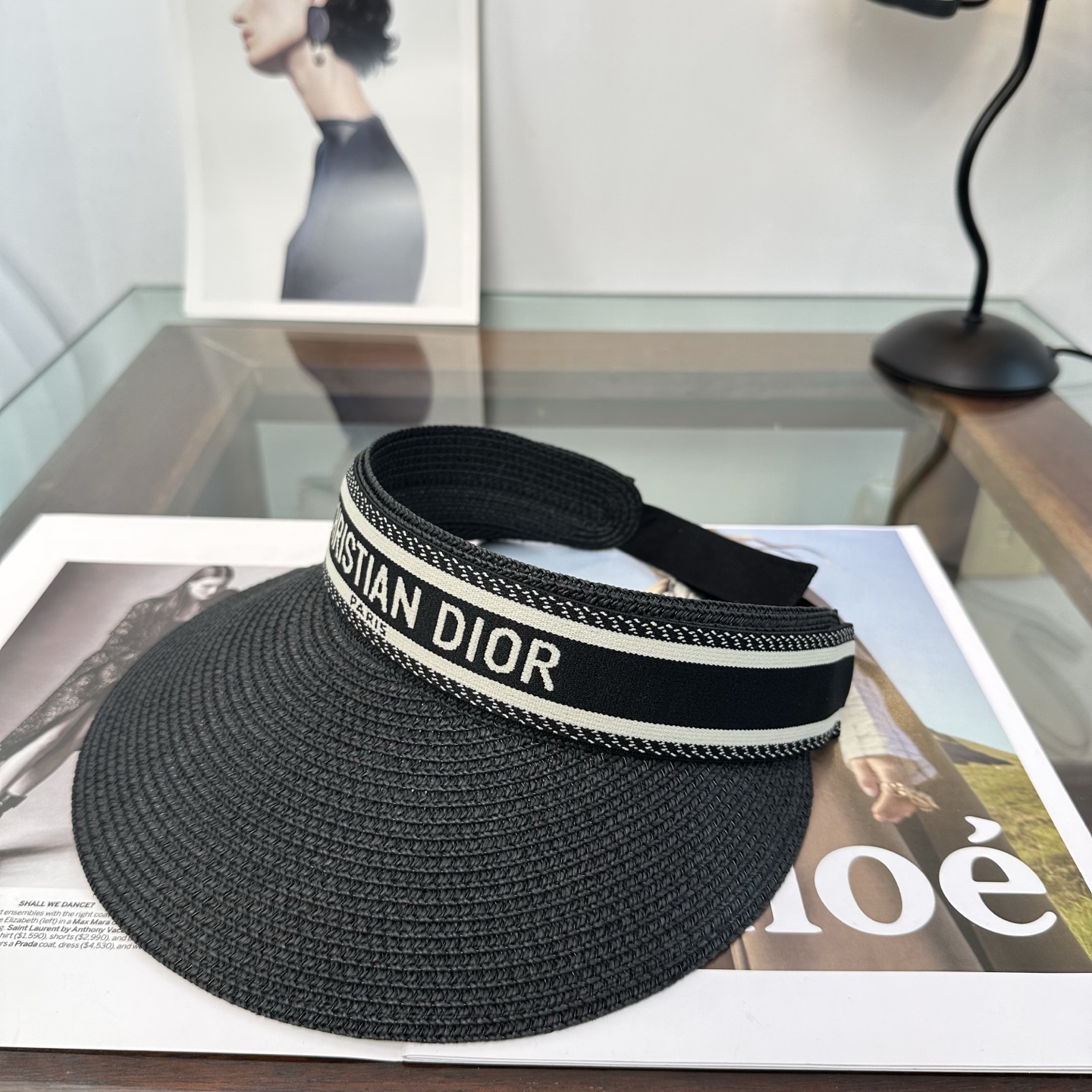 Dior DIOR 迪奥 防晒空顶帽子女夏季 大帽