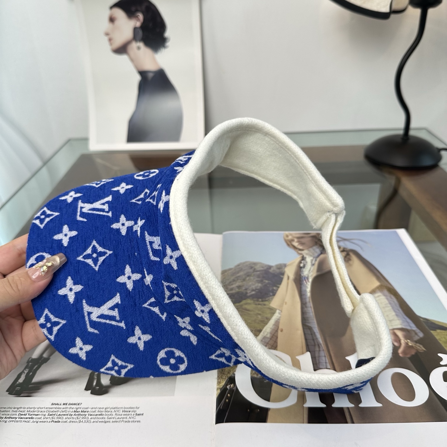 Louis Vuitton LV 路易威登 防晒空顶帽子女夏季 大帽