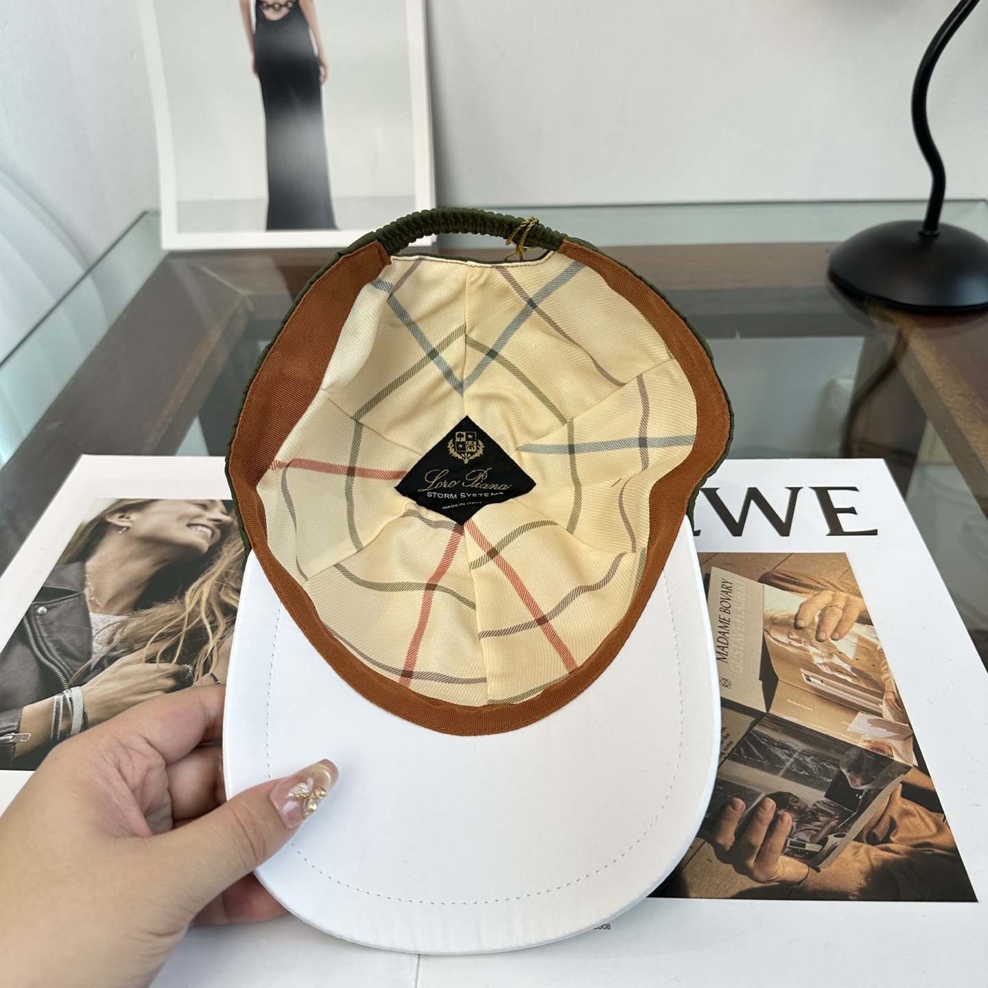 Loro Piana(诺悠翩雅) 专柜 新款高版本棒球帽，大牌同步，超好搭配，出货！