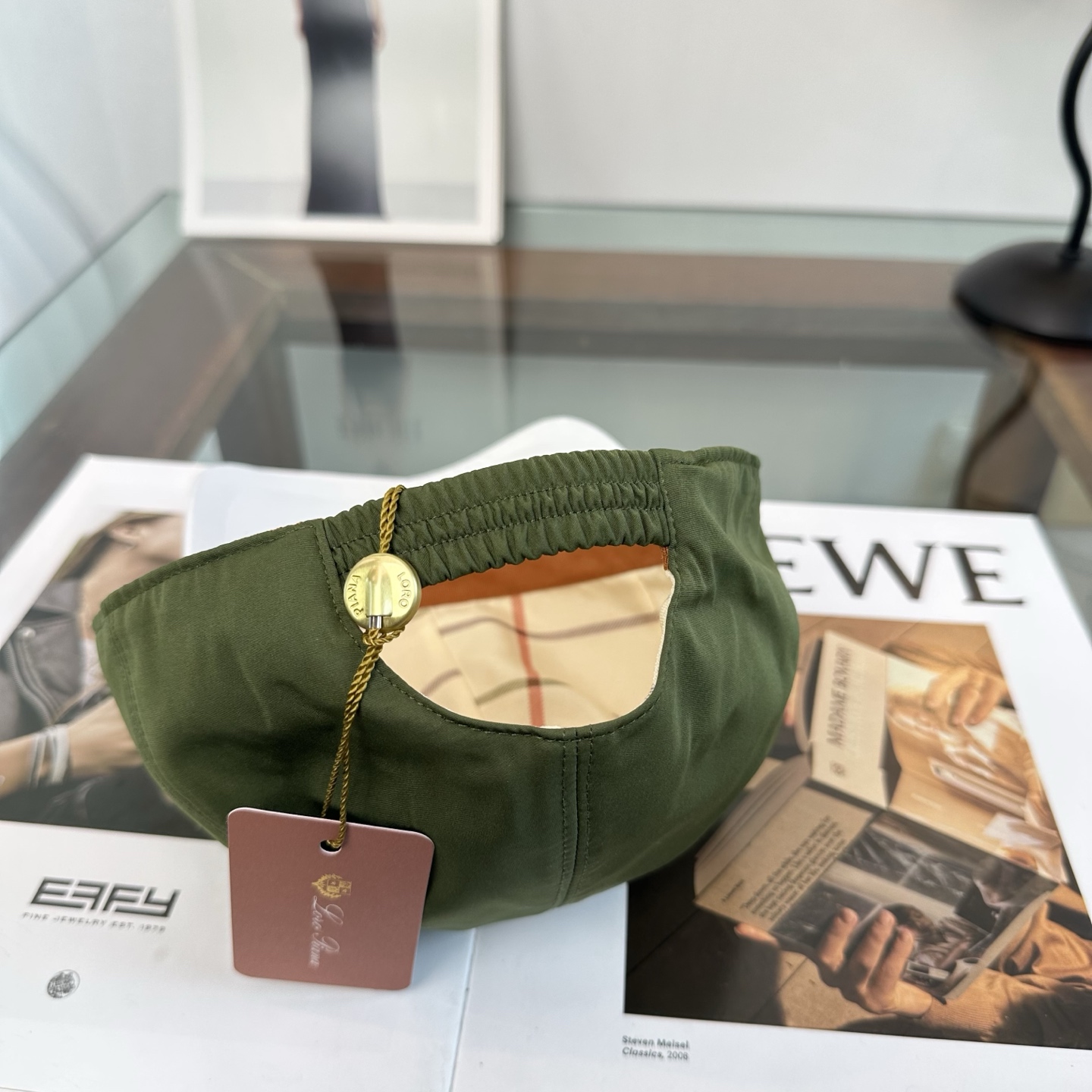 Loro Piana(诺悠翩雅) 专柜 新款高版本棒球帽，大牌同步，超好搭配，出货！