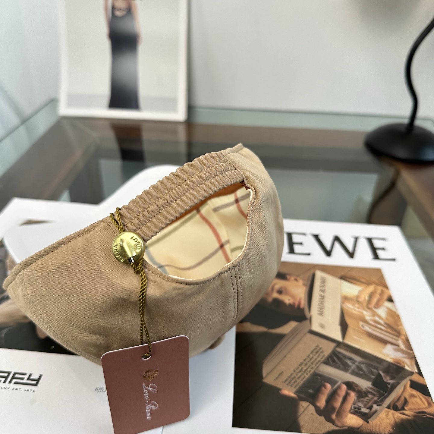 Loro Piana(诺悠翩雅) 专柜 新款高版本棒球帽，大牌同步，超好搭配，出货！