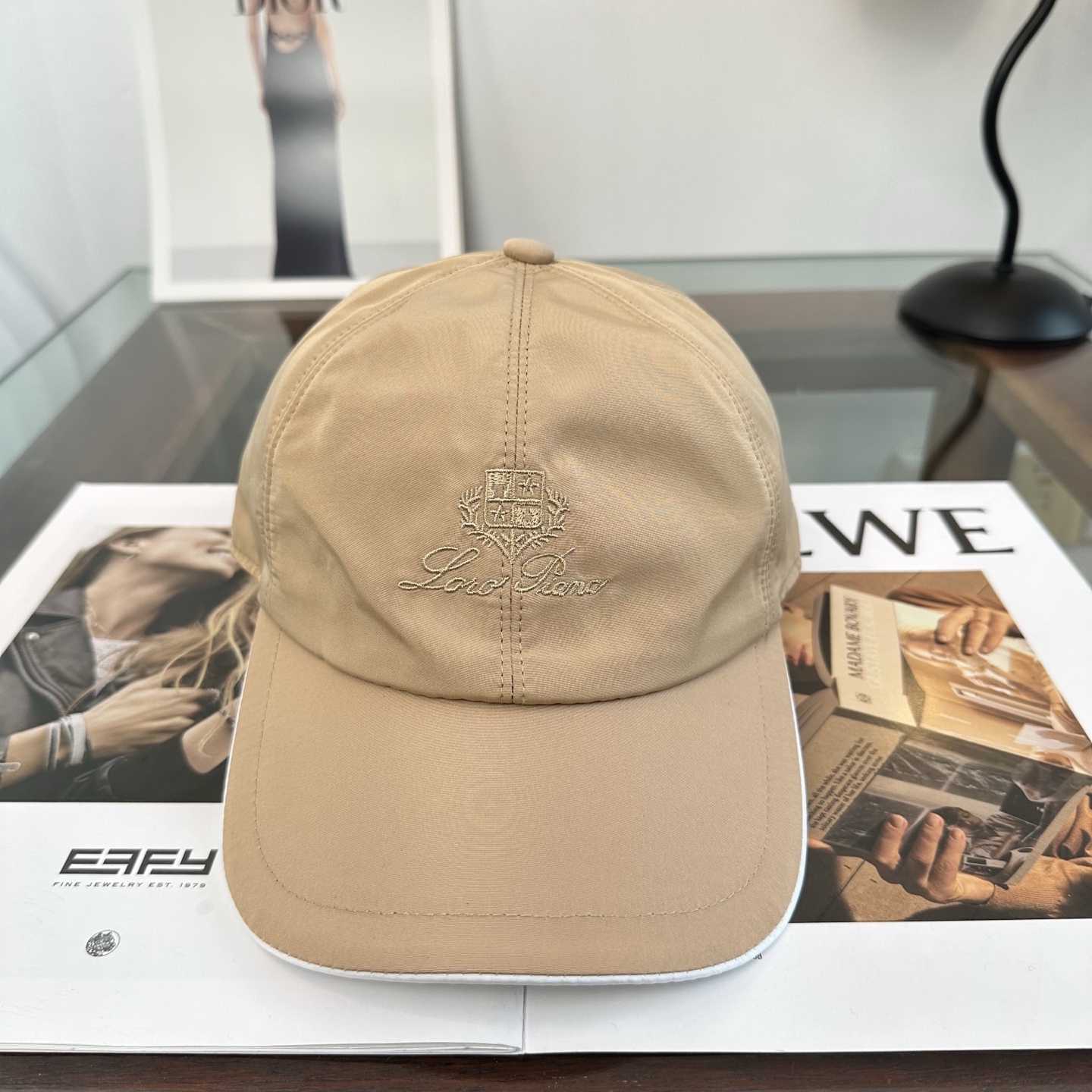 Loro Piana(诺悠翩雅) 专柜 新款高版本棒球帽，大牌同步，超好搭配，出货！