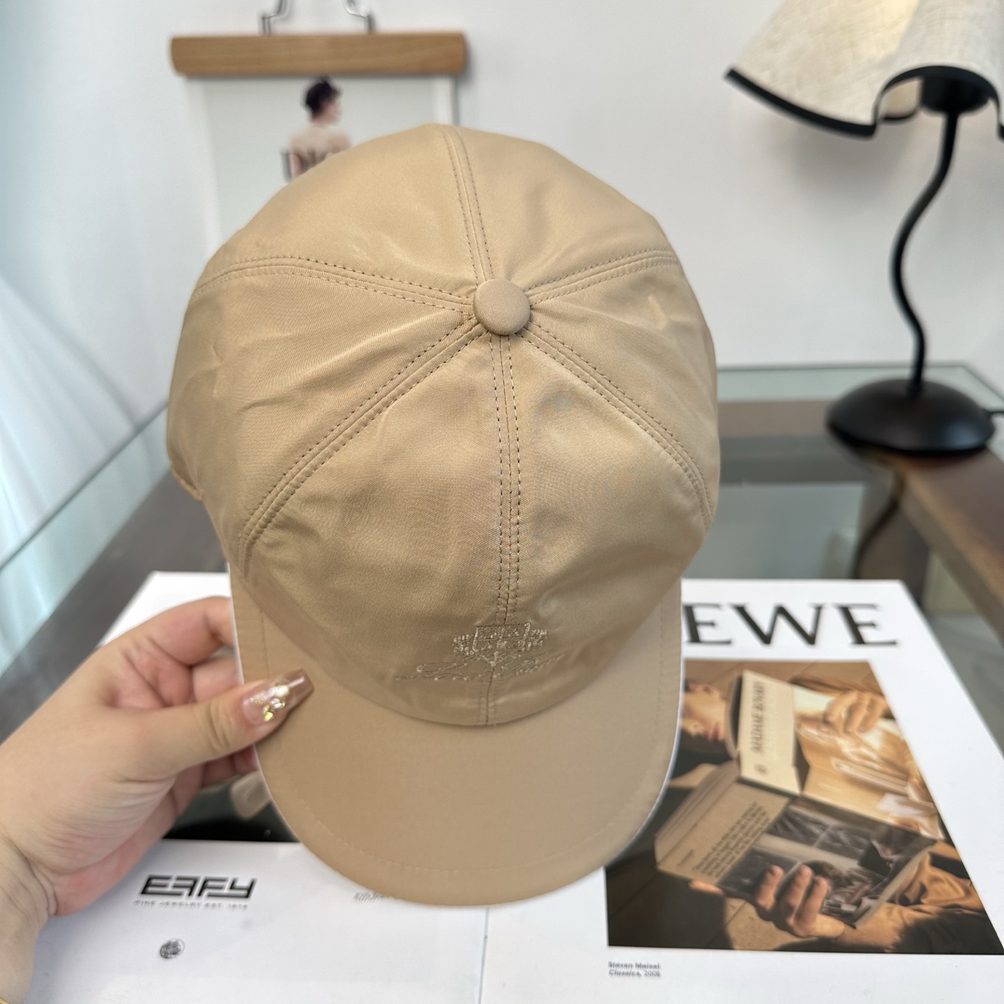 Loro Piana(诺悠翩雅) 专柜 新款高版本棒球帽，大牌同步，超好搭配，出货！