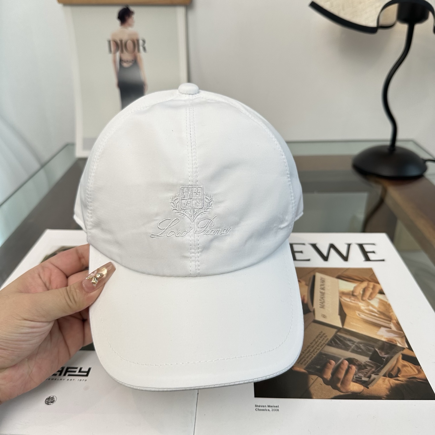 Loro Piana(诺悠翩雅) 专柜 新款高版本棒球帽，大牌同步，超好搭配，出货！