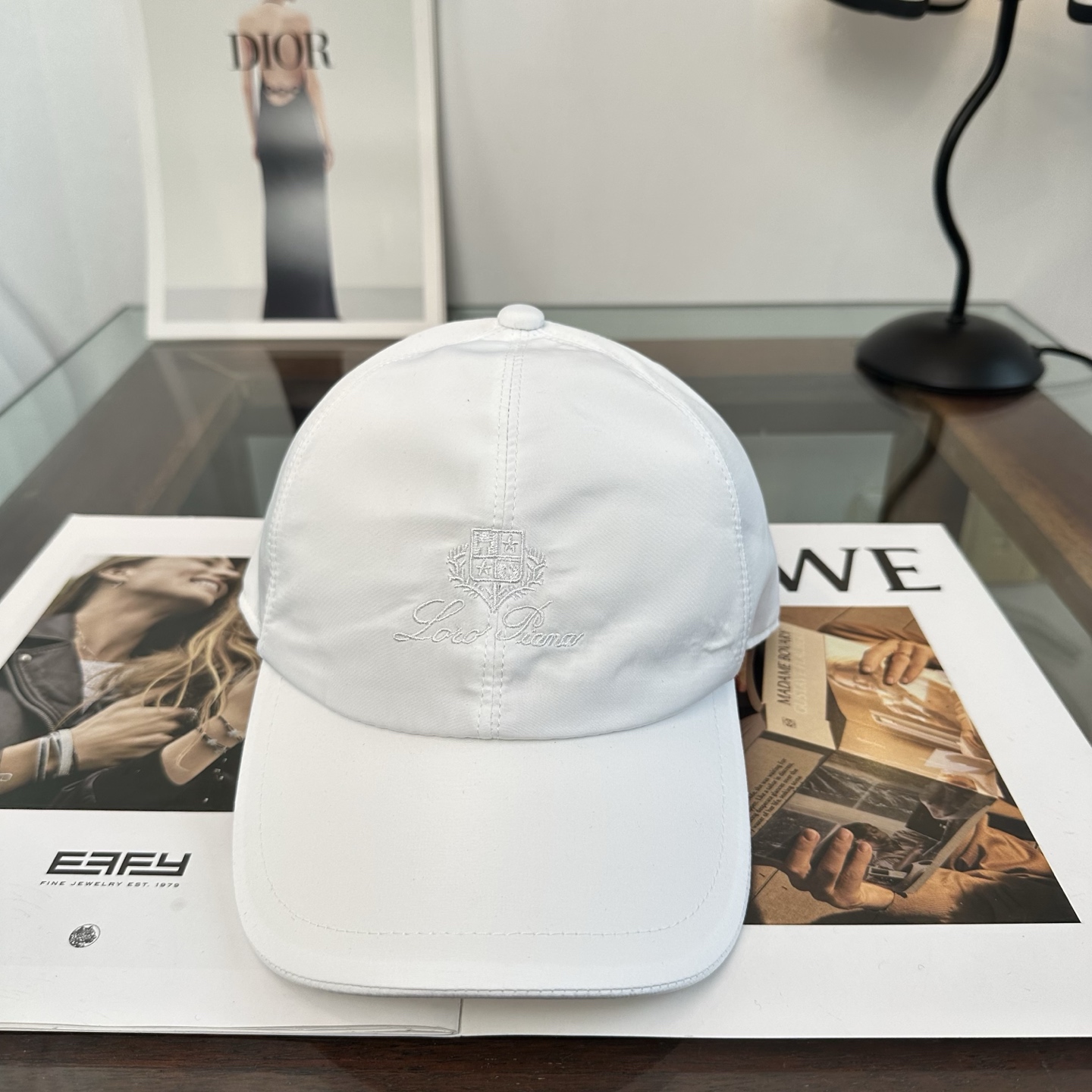 Loro Piana(诺悠翩雅) 专柜 新款高版本棒球帽，大牌同步，超好搭配，出货！