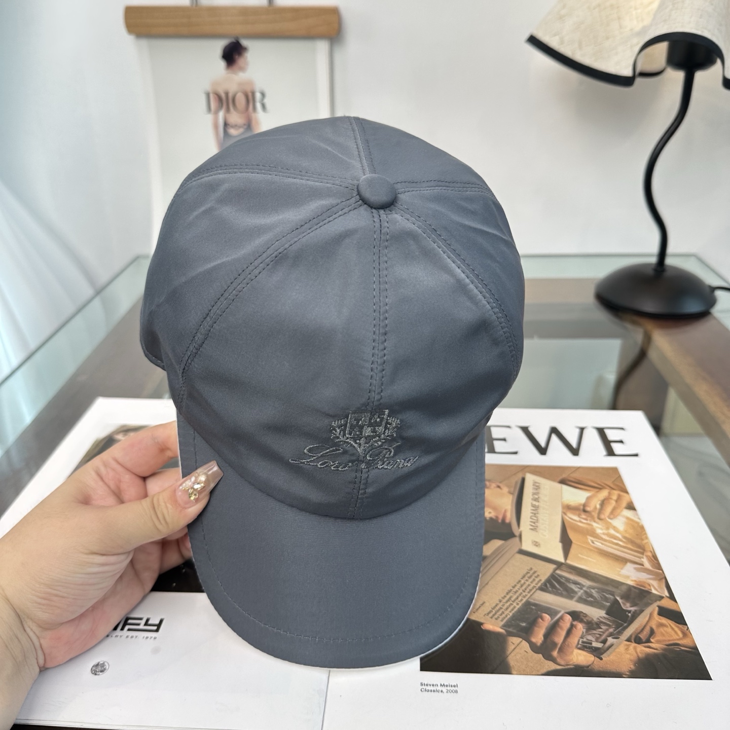 Loro Piana(诺悠翩雅) 专柜 新款高版本棒球帽，大牌同步，超好搭配，出货！
