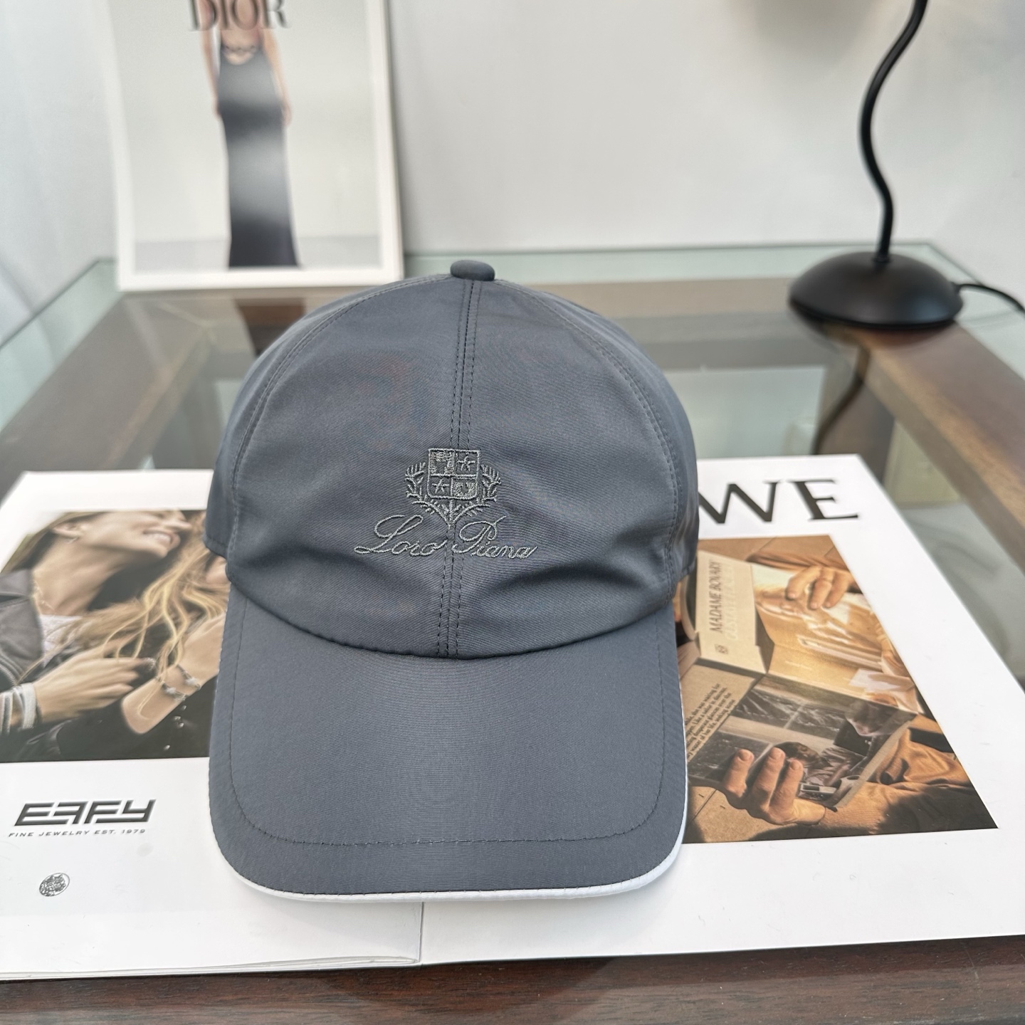 Loro Piana(诺悠翩雅) 专柜 新款高版本棒球帽，大牌同步，超好搭配，出货！