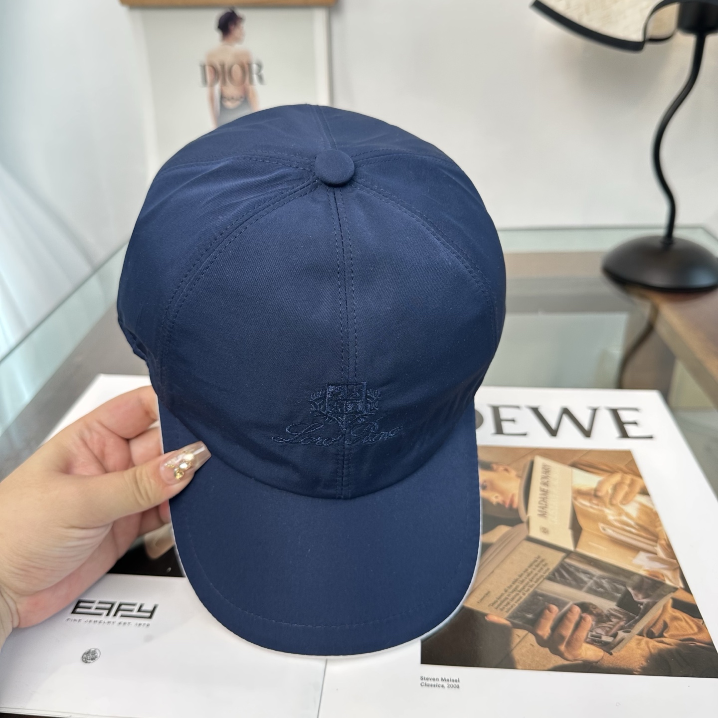 Loro Piana(诺悠翩雅) 专柜 新款高版本棒球帽，大牌同步，超好搭配，出货！
