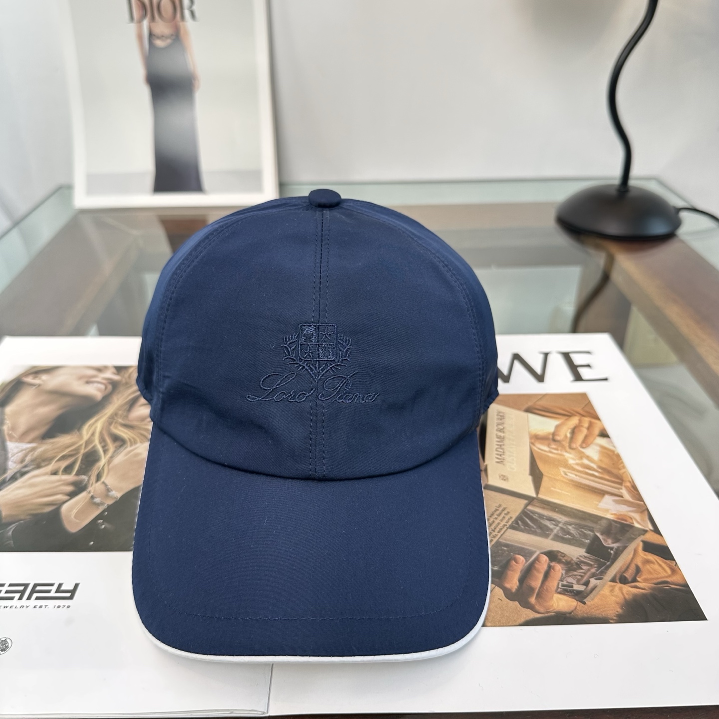 Loro Piana(诺悠翩雅) 专柜 新款高版本棒球帽，大牌同步，超好搭配，出货！